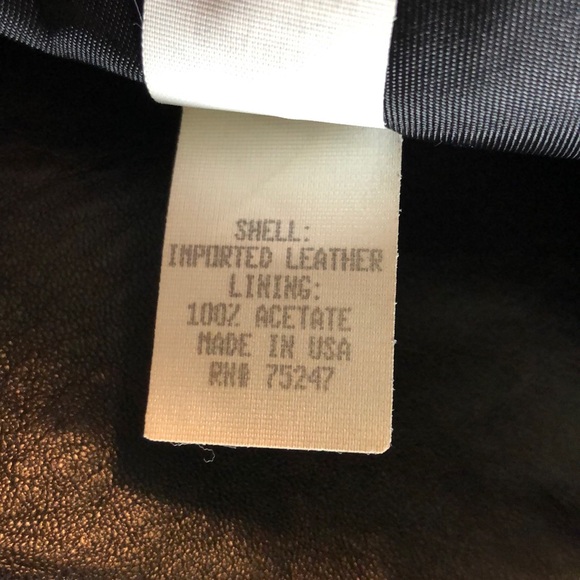 SIENA New York sz Medium Leather Black Elastic NEW - Picture 8 of 9